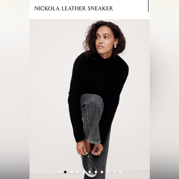 Banana Republic Leather Sneakers - Picture 6 of 7